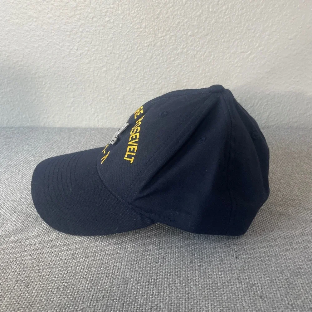 USS Theodore Roosevelt CVN 71 Hat Navy Aircraft Carrier Ship Vintage